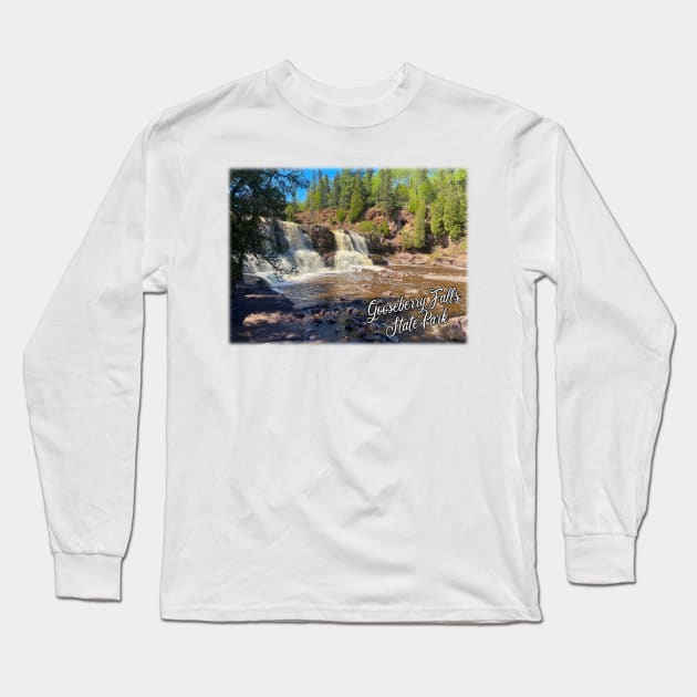 Gooseberry Falls State Park Long Sleeve T-Shirt by gorff